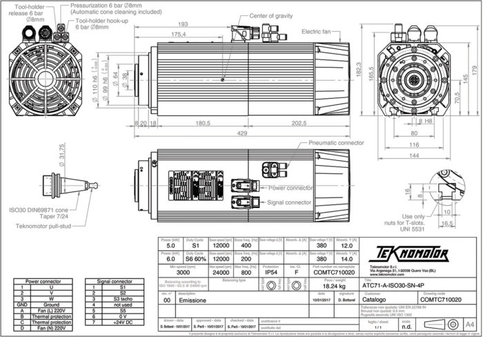 ATC71-A-ISO30-SN-4P Diagram