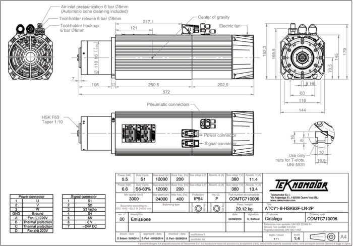 ATC71-B-HSK63F-LN-2P Diagram