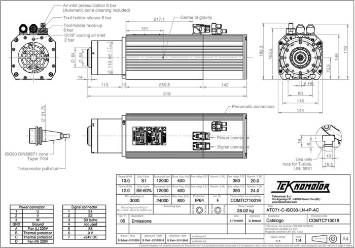 ATC71-C-ISO30-LN-4P-AC Diagram