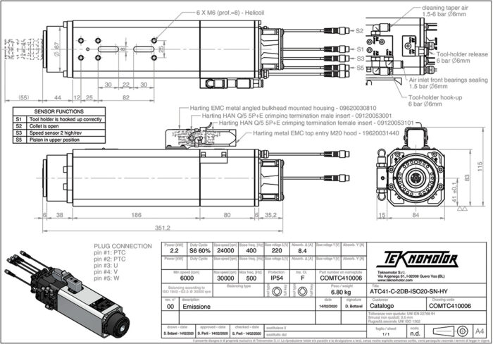 ATC41-C-2DB-ISO20-SN-HY Diagram