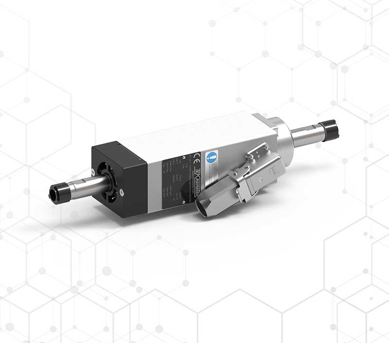 Double shaft HF motor for robotic application.