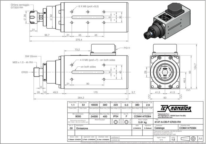 4147-A-DB-P-ER20-RH Diagram