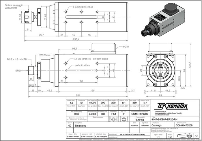 4147-B-DB-P-ER20-RH Diagram