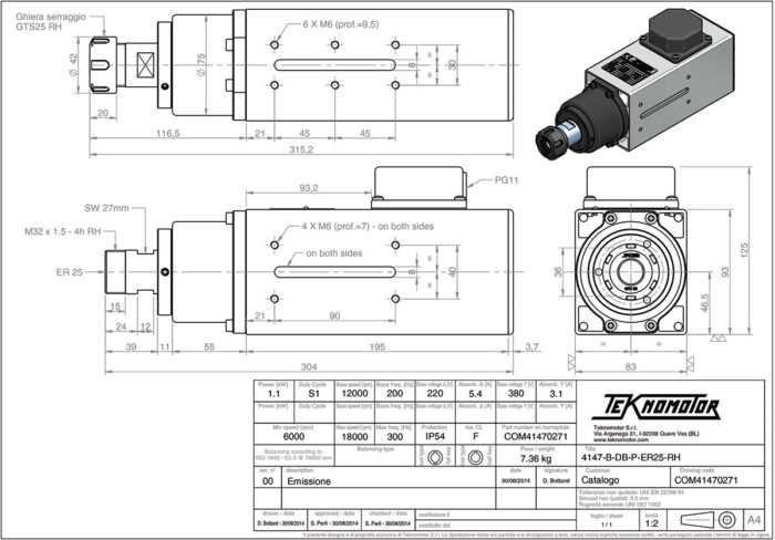 4147-B-DB-P-ER25-RH Diagram