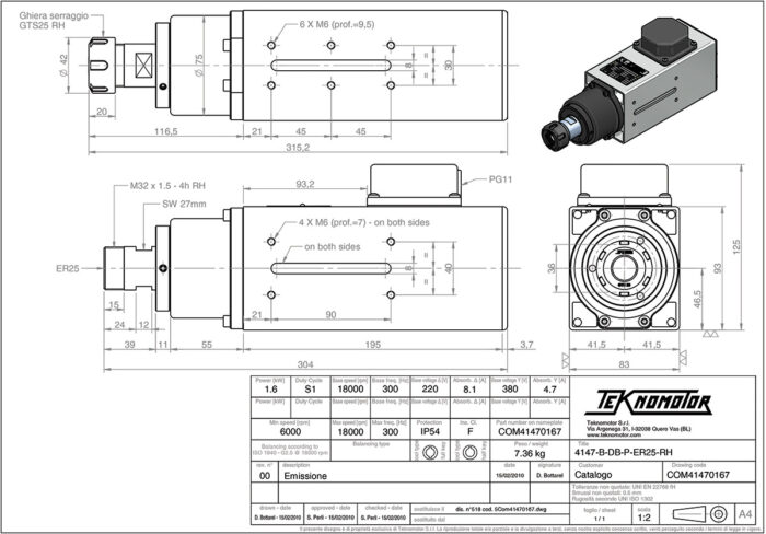 4147-B-DB-P-ER25-RH Diagram