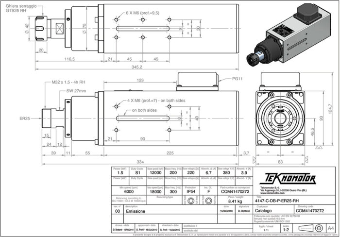4147-C-DB-P-ER25-RH Diagram