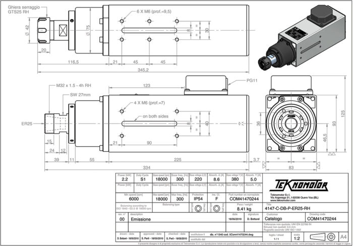 4147-C-DB-P-ER25-RH Diagram