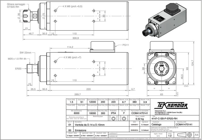 4147-C-SB-P-ER20-RH Diagram