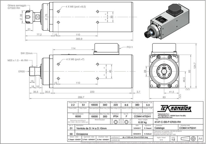 4147-C-SB-P-ER20-RH Diagram