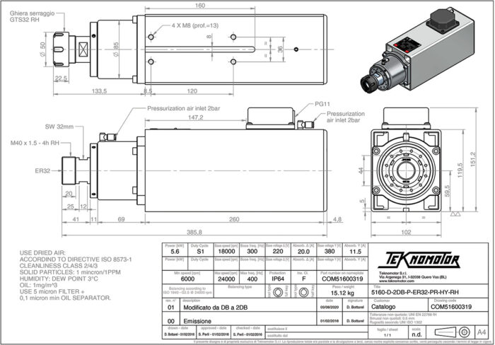 5160-D-2DB-P-ER32-PR-HY-RH Diagram