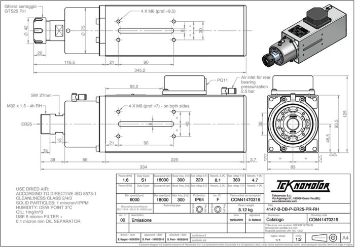 4147-B-DB-P-ER25-PR-RH Diagram