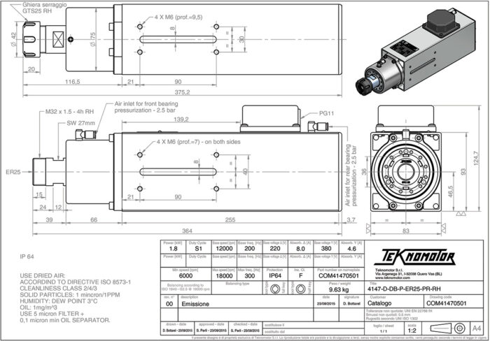 4147-D-DB-P-ER25-PR-RH Diagram