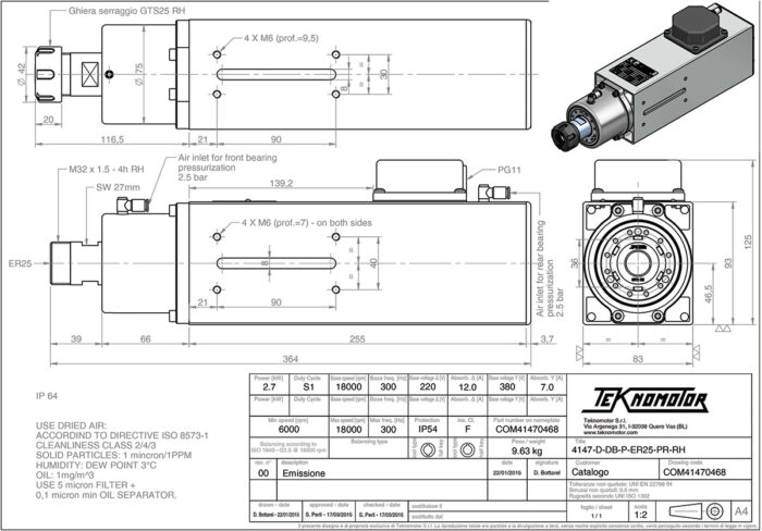 4147-D-DB-P-ER25-PR-RH Diagram
